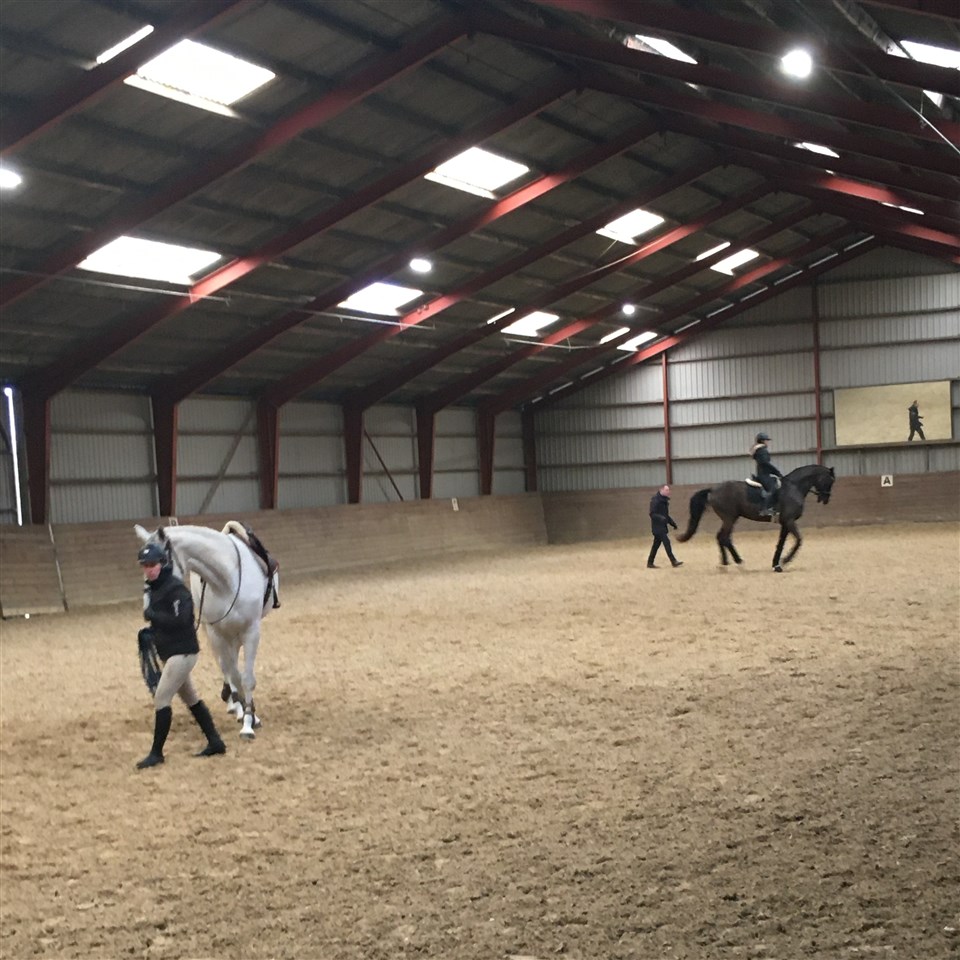 Aktiviteter i ridehal